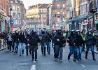 BAC GJ acte XIV - La BAC remonte la rue et va suivre les manifestants qui veulent en découdre.